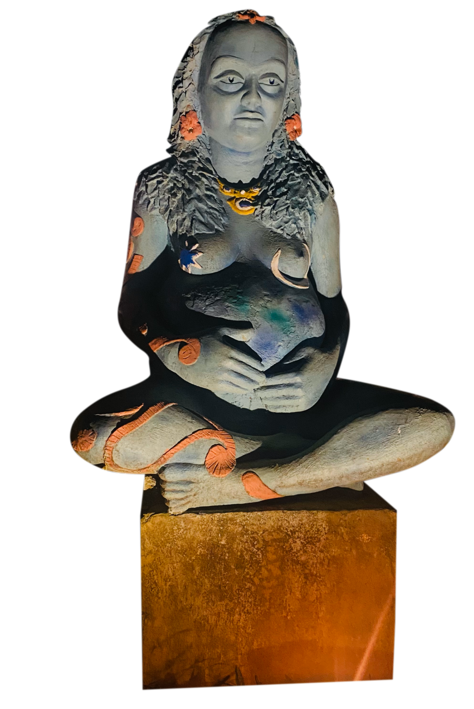 Gaia Hostels courtyard and accommodation