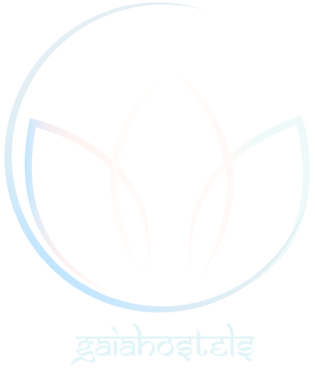 Gaia Hostels branding