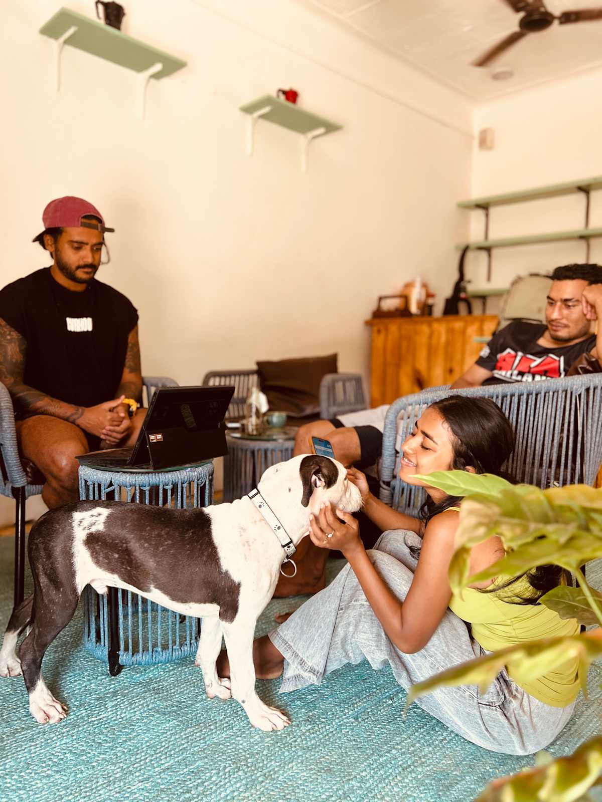 Community hangout at Home of Gaia Morjim
